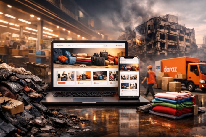 Daraz Pakistan platform offering support to Gul Plaza traders after Karachi fire