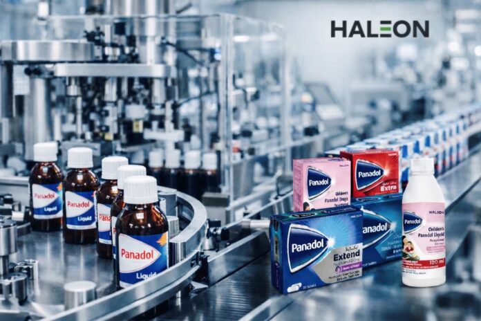 Panadol Liquid bottles and packaging line at Haleon Pakistan facility