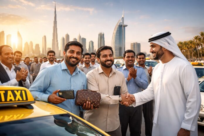 Pakistani taxi drivers return lost valuables to passengers in Dubai