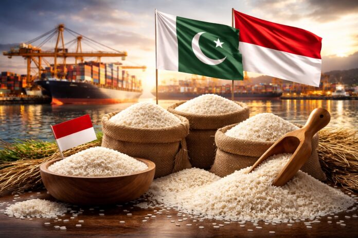 Pakistani rice exports featured during Pakistan Indonesia trade discussions
