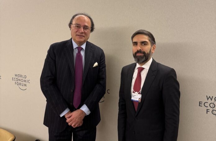 Pakistan finance minister meets SOCAR president at World Economic Forum Davos