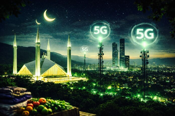 5G telecom towers near Islamabad as Pakistan prepares for spectrum auction