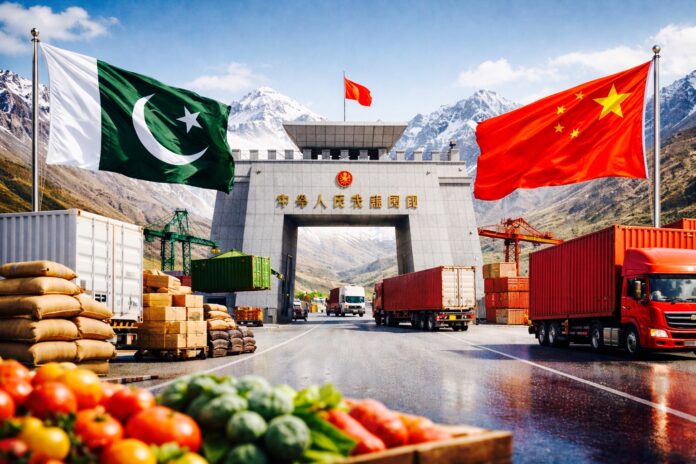 Pakistan China trade talks at Khunjerab border under CPFTA framework
