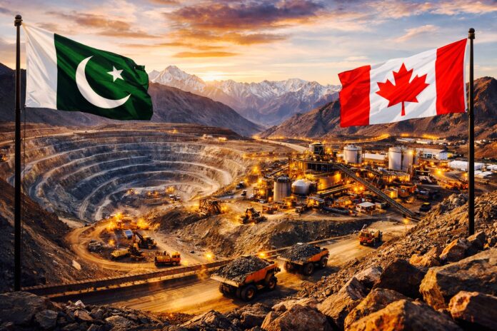 Pakistan Canada mining investment at Reko Diq copper-gold project