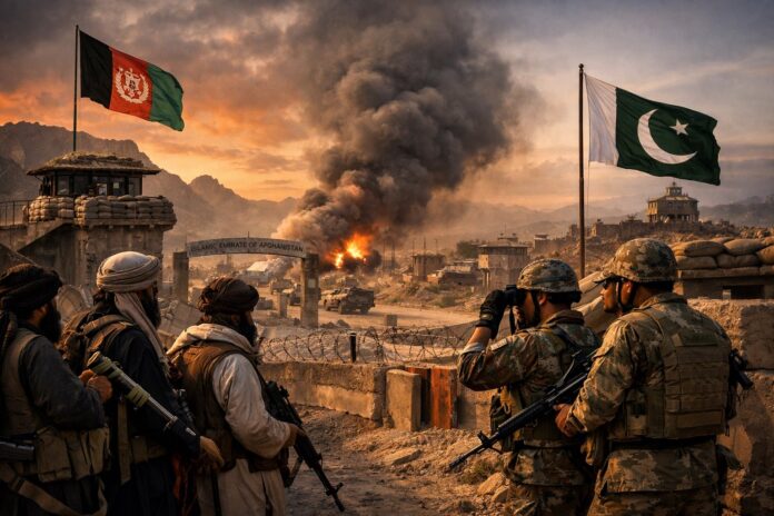 Pakistan and Afghanistan border security tensions amid militant attack concerns